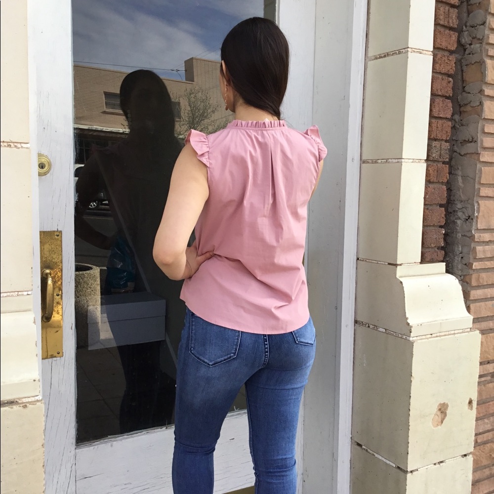 Pink Short Sleeve Top - Picture 5 of 6